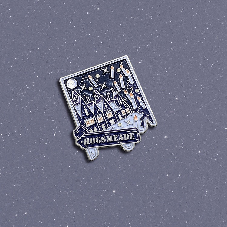 《哈利波特風格徽章 Village 魔法村落款》