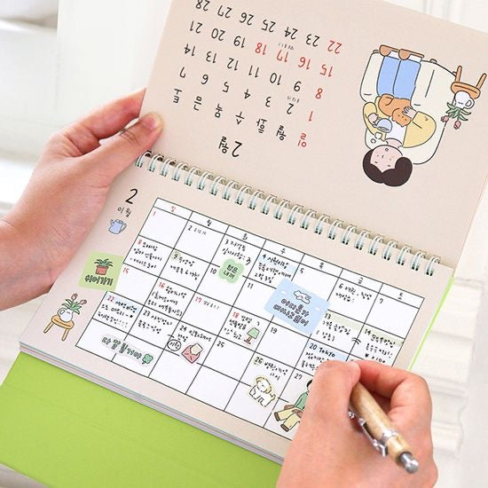 2026 日常桌曆(2025.10 ~ 2026.12)(2026 일상 탁상 달력)