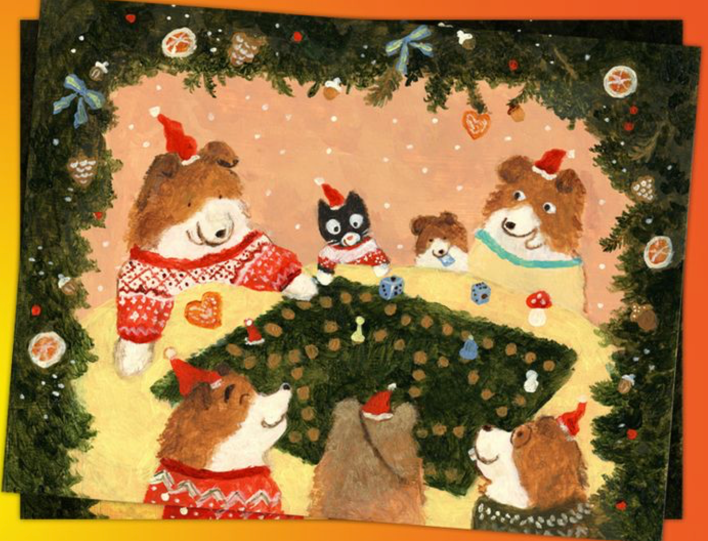 《貓咪露的美好聖誕節》(고양이 루의 멋진 크리스마스)