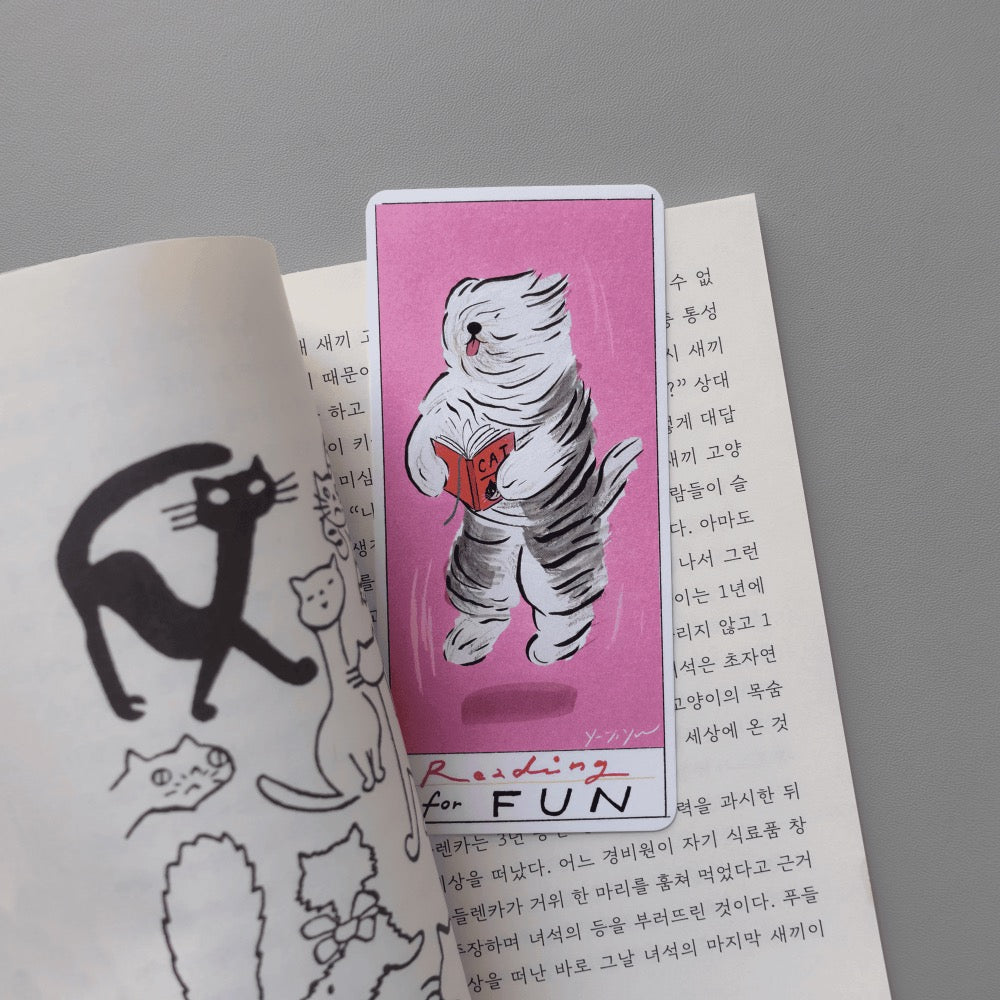 強風來了!狗狗雙入書籤組