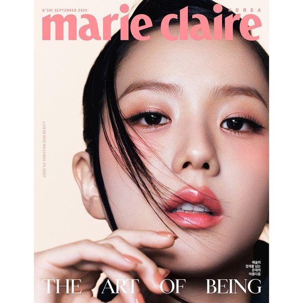 《Marie Claire 韓國版2025年9月號 Jisoo(金智秀)》 (marie claire 마리끌레르 D형 (2025년 9월호) (副本)