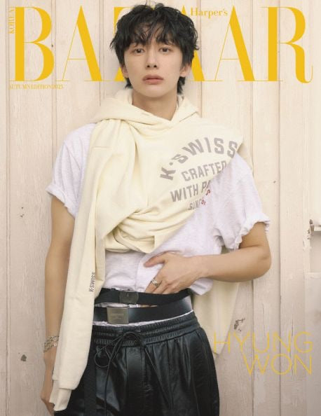 《BAZAAR- MONSTA X 亨元  2025年秋季特別版 B型》 (바자 2025년 어텀 에디션(B형)