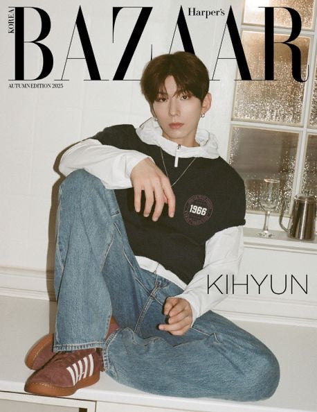 《BAZAAR- MONSTA X 기현   2025年秋季特別版 C型》 (바자 2025년 어텀 에디션(C형)