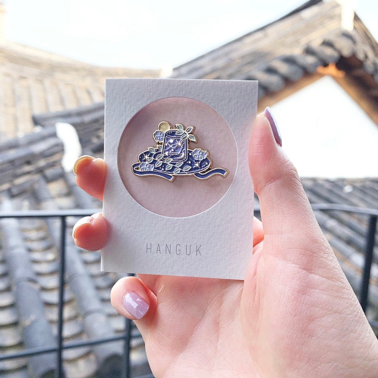 《傳統韓帽 갓（Gat）徽章》