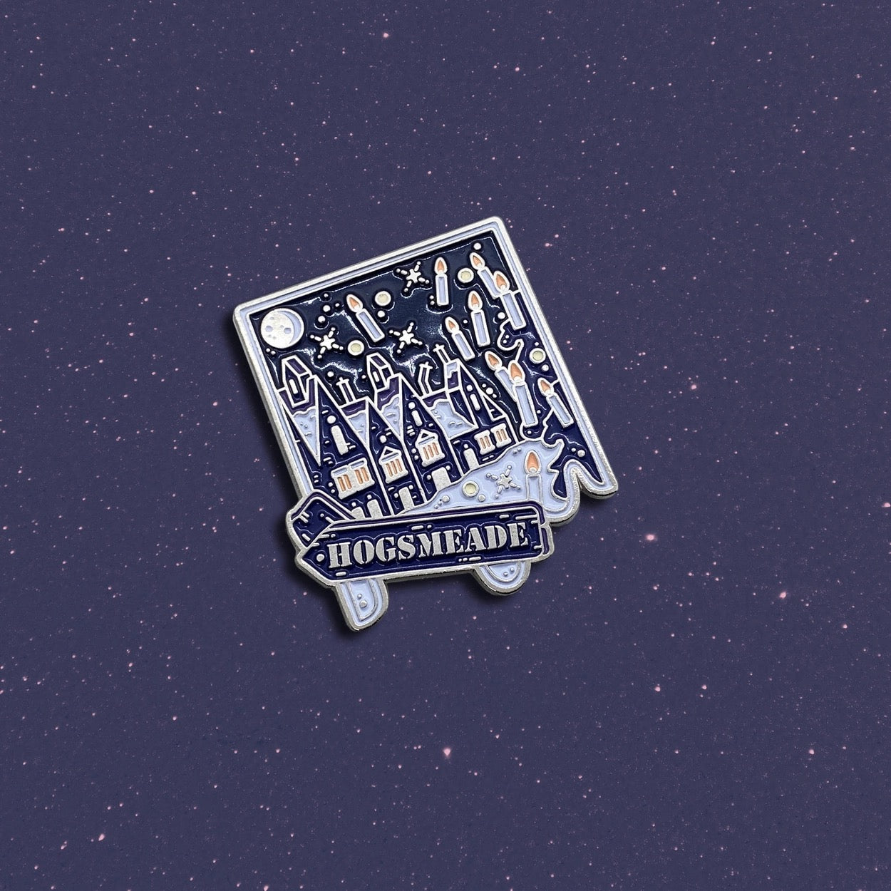 《哈利波特風格徽章 Village 魔法村落款》