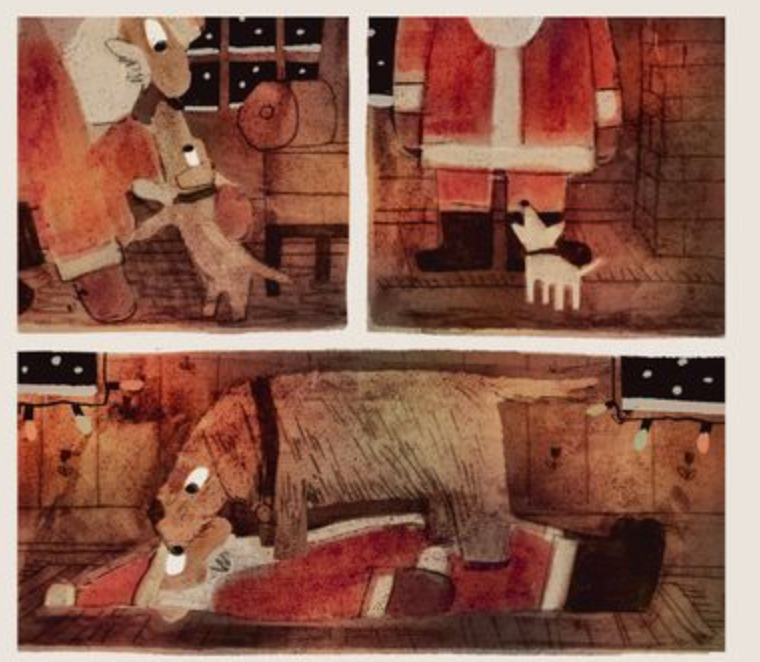 《聖誕老人怎麼鑽進煙囪？》(산타는 어떻게 굴뚝을 내려갈까?）