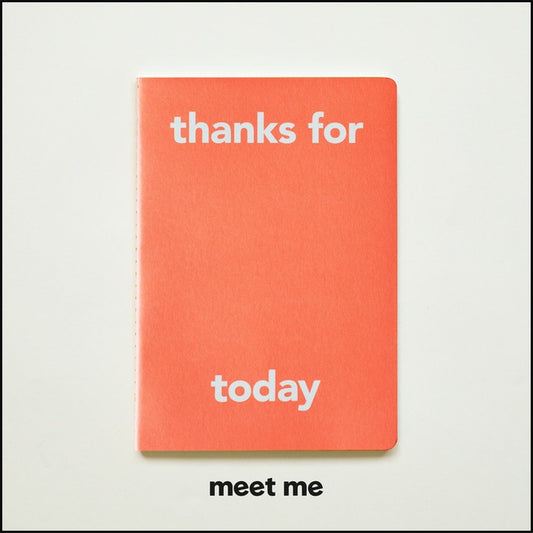 MEET ME 記錄筆記本：感謝篇