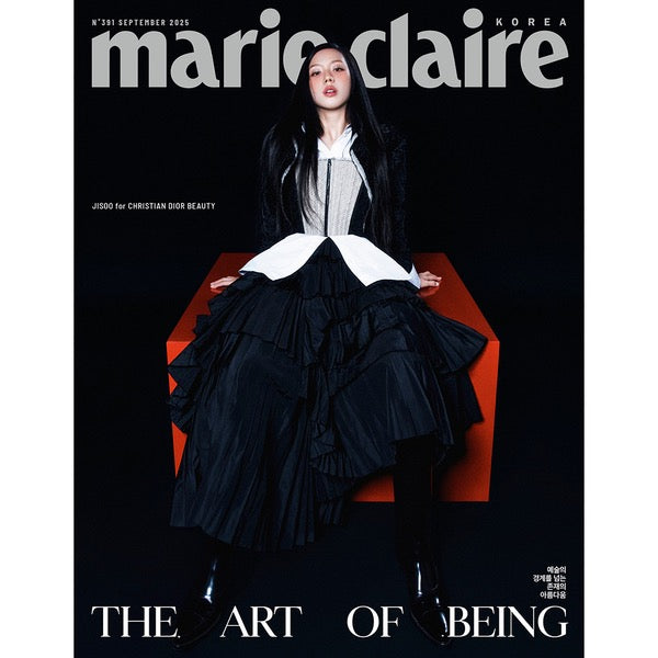 《Marie Claire 韓國版2025年9月號 Jisoo（金智秀）》 (marie claire 마리끌레르 A형 (2025년 9월호)