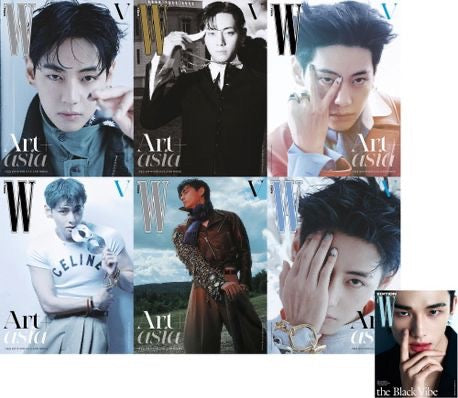 《W KOREA -BTS V（金泰亨） —— 6款封面隨機出貨2025年9月號》 ( 더블유 2025년 Volume 9(G형)